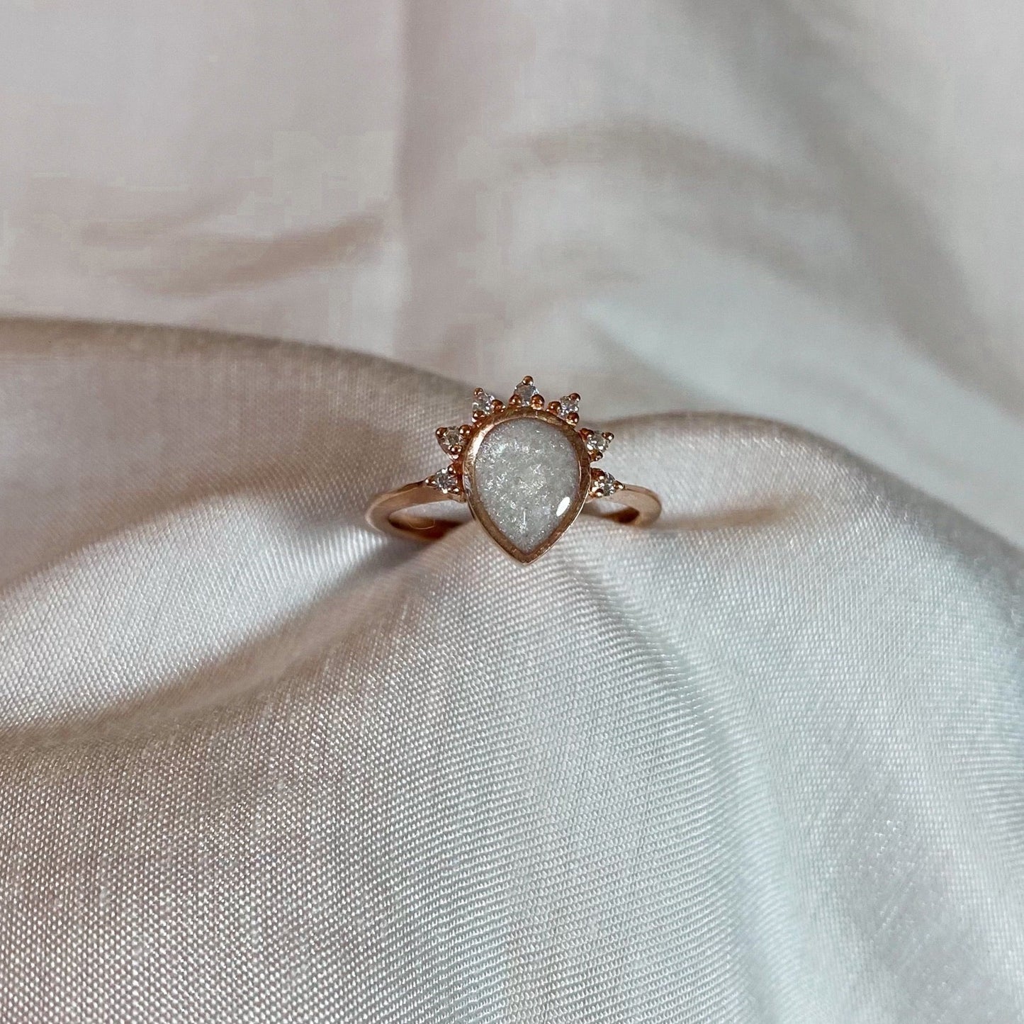 Teardrop Gem Ring