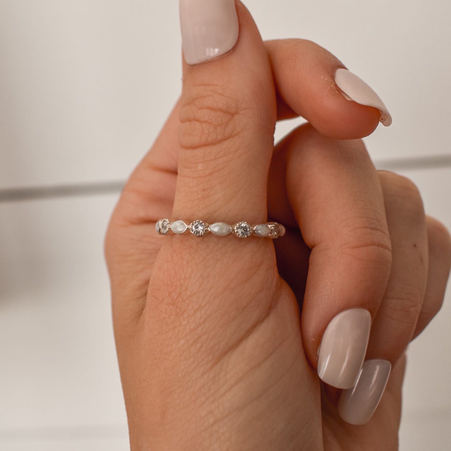 Marquise Gem Band