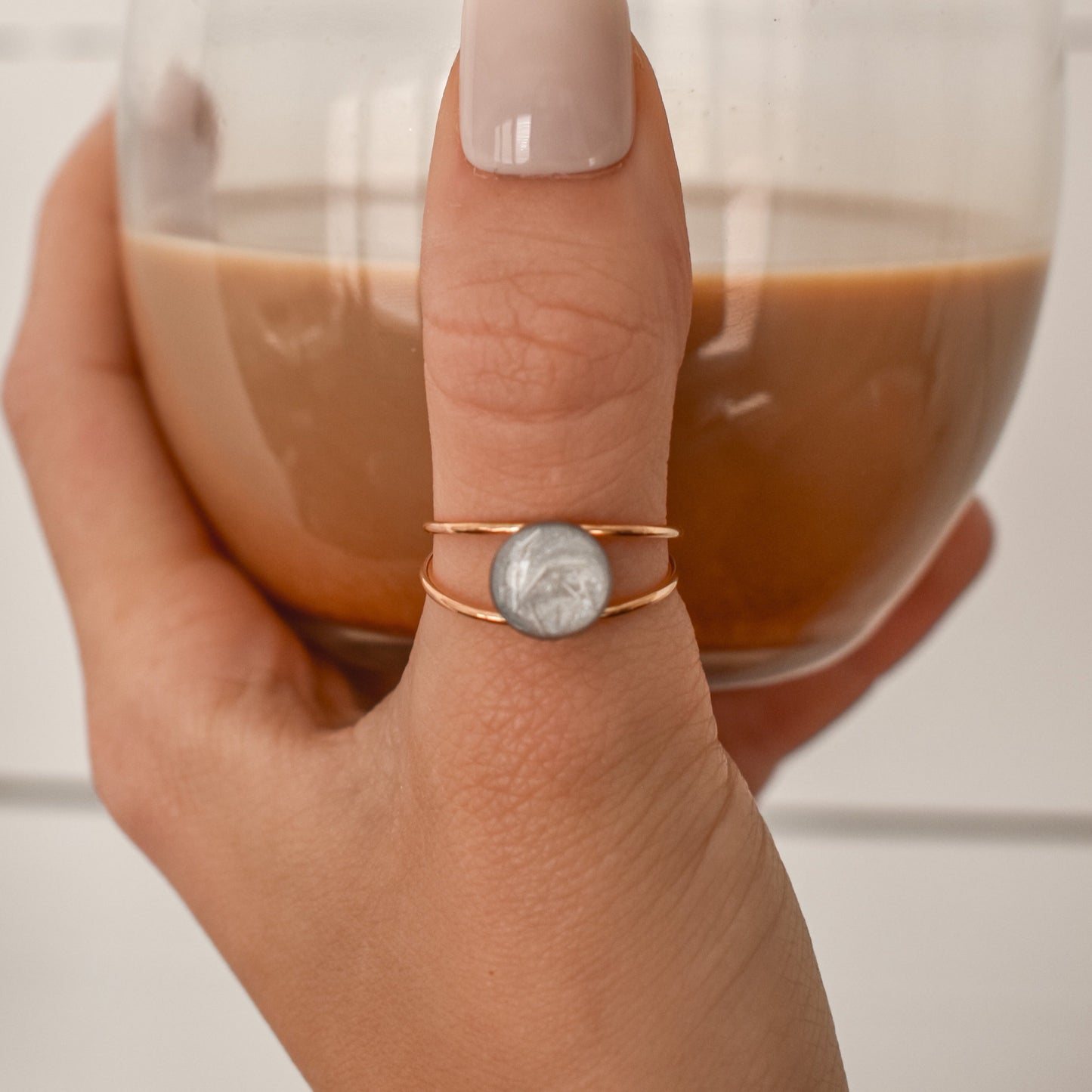 Double Band Round Ring