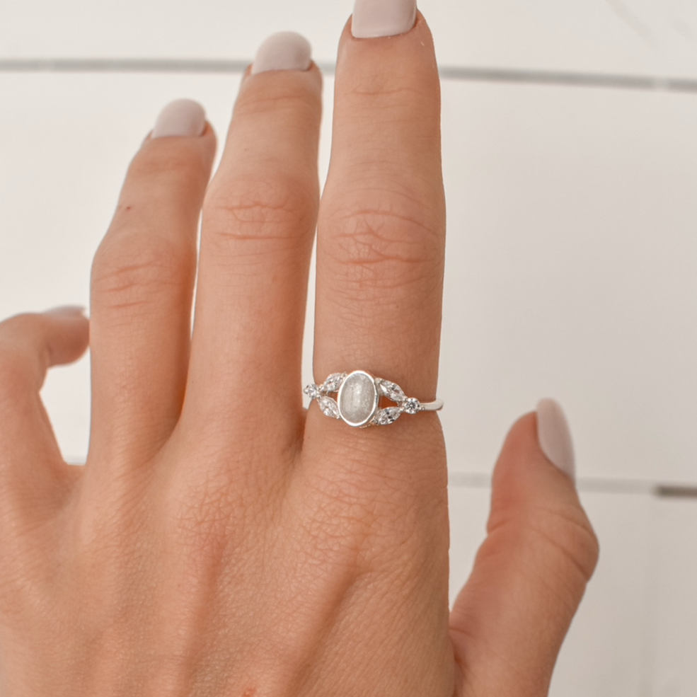 Oval Marquise Gem Ring