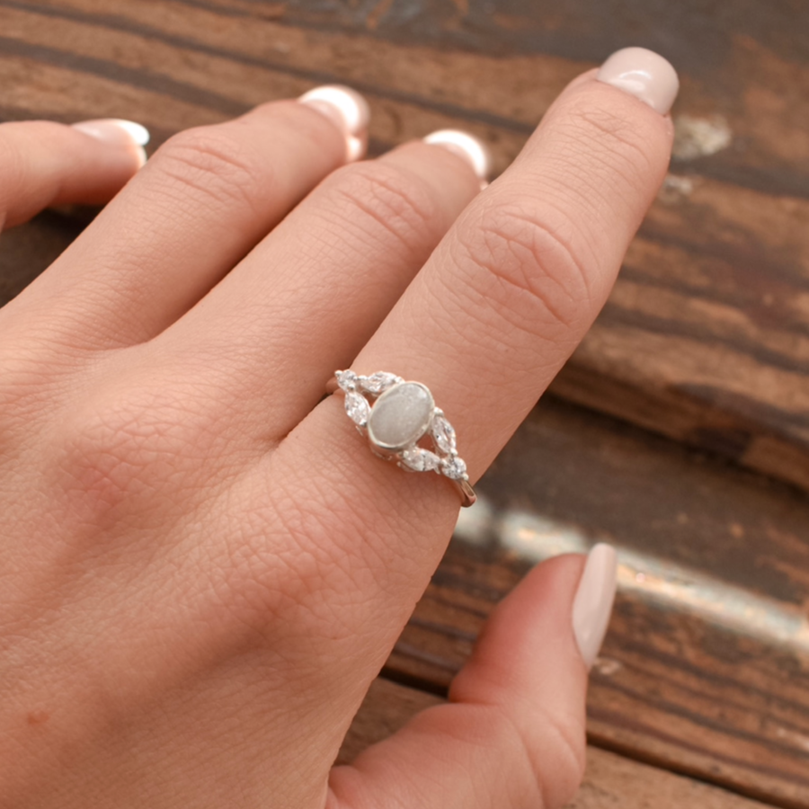 Oval Marquise Gem Ring