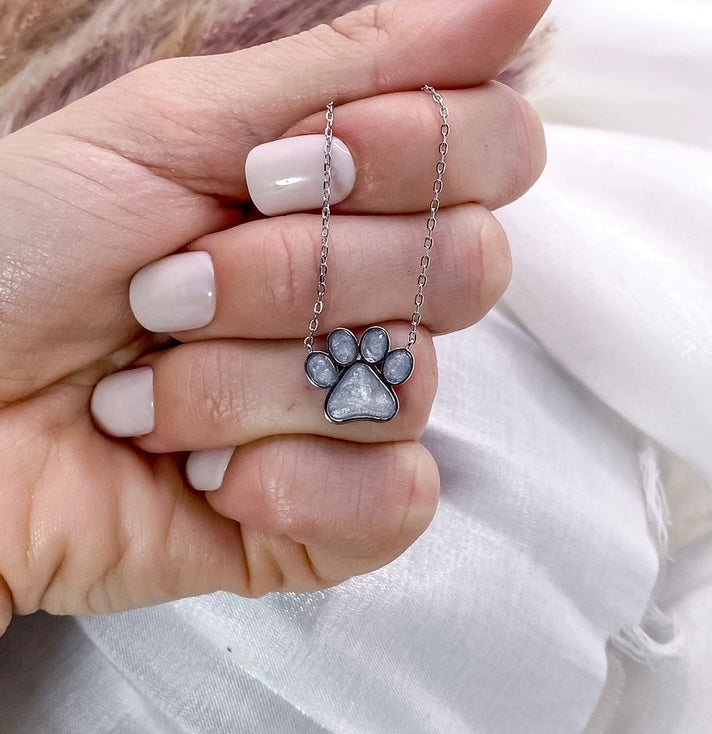 Paw Print Necklace