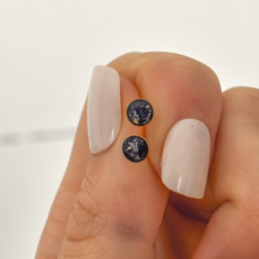 Round Earring Studs