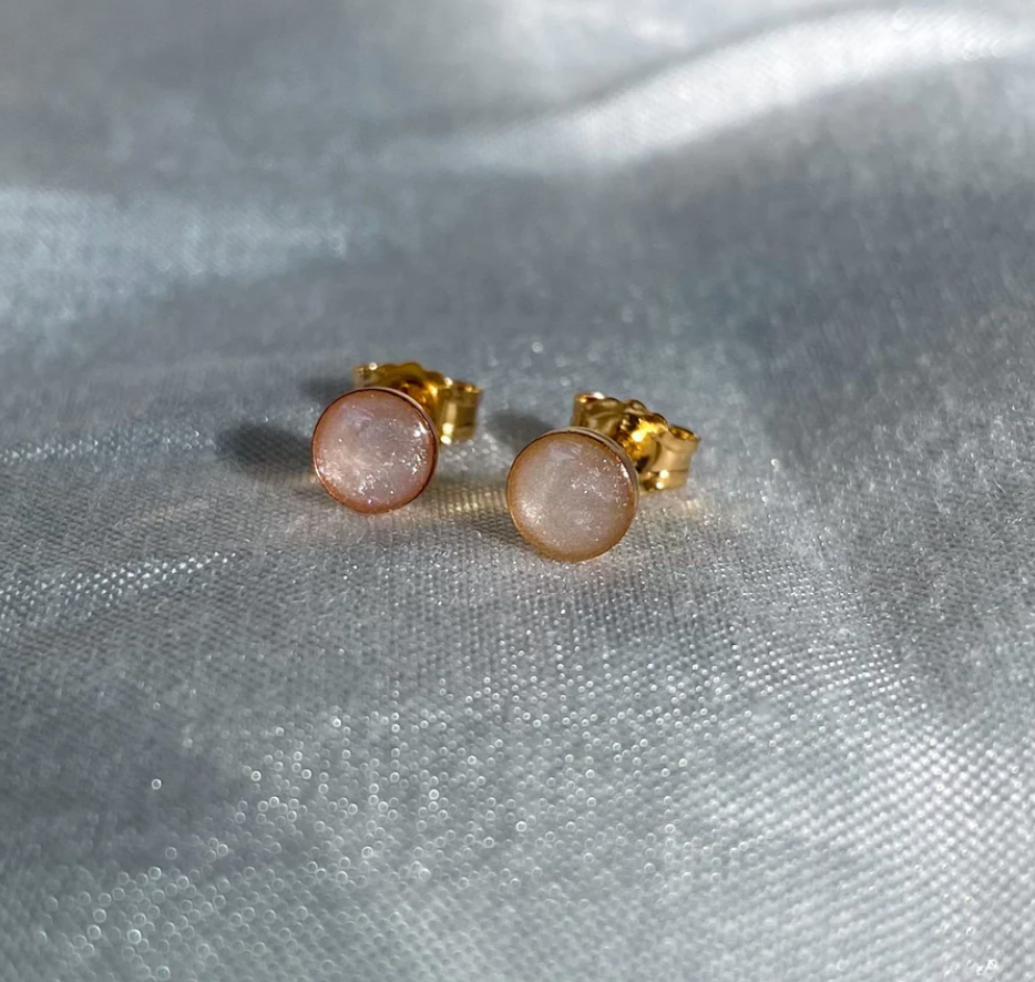 Round Earring Studs