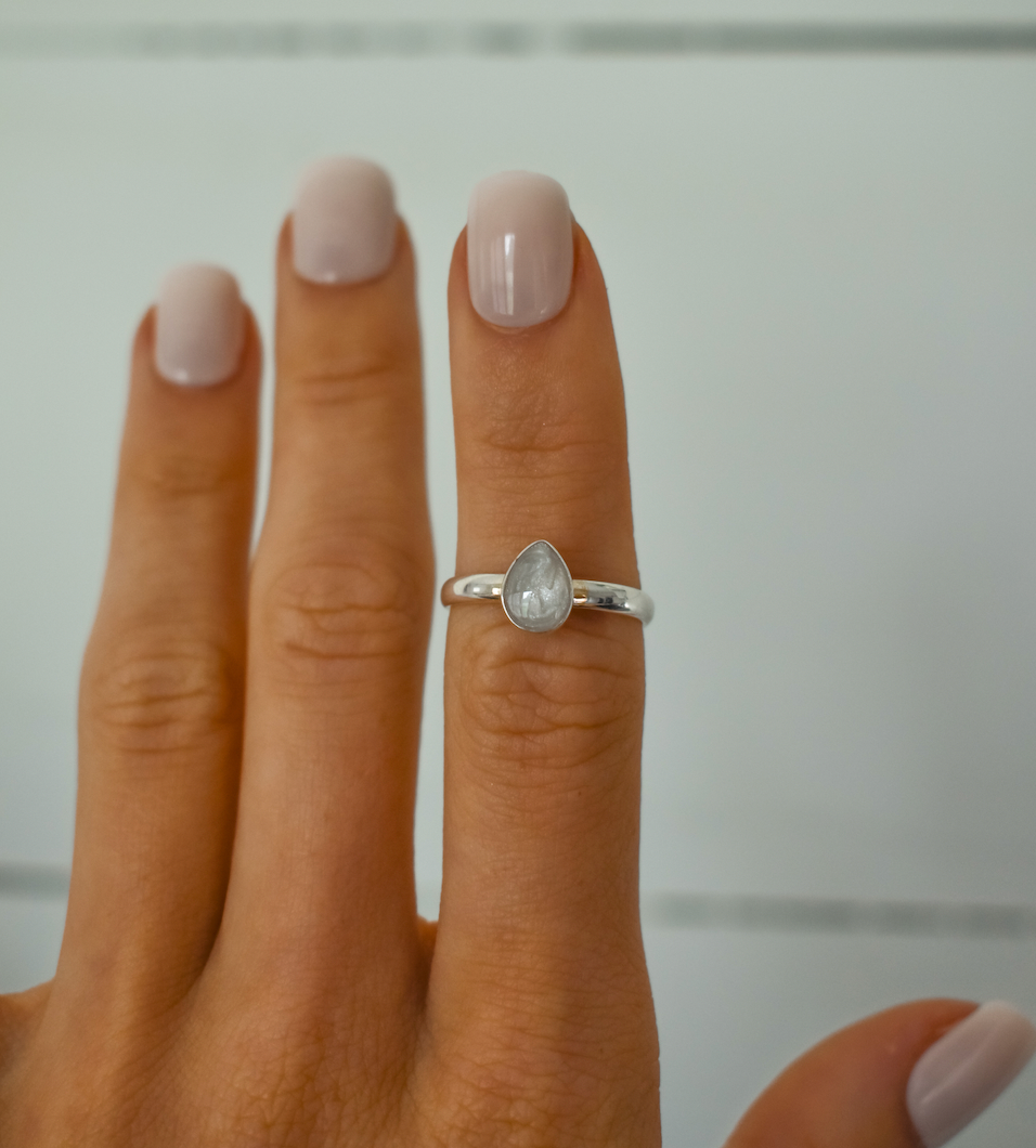 Classic Teardrop Ring
